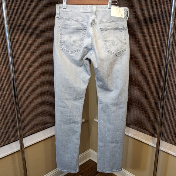 AG Adriano Goldschied - The Graduate - Tailored Leg Gray Pant- 31x34 MADE IN USA - Picture 3 of 16